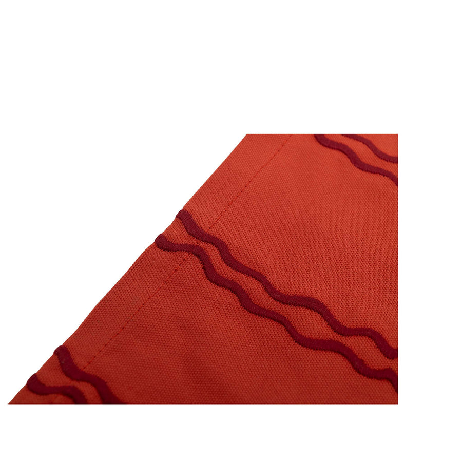 Atardecer Wave Red Napkin (Set of 4) - Isla Capricho Homeware
