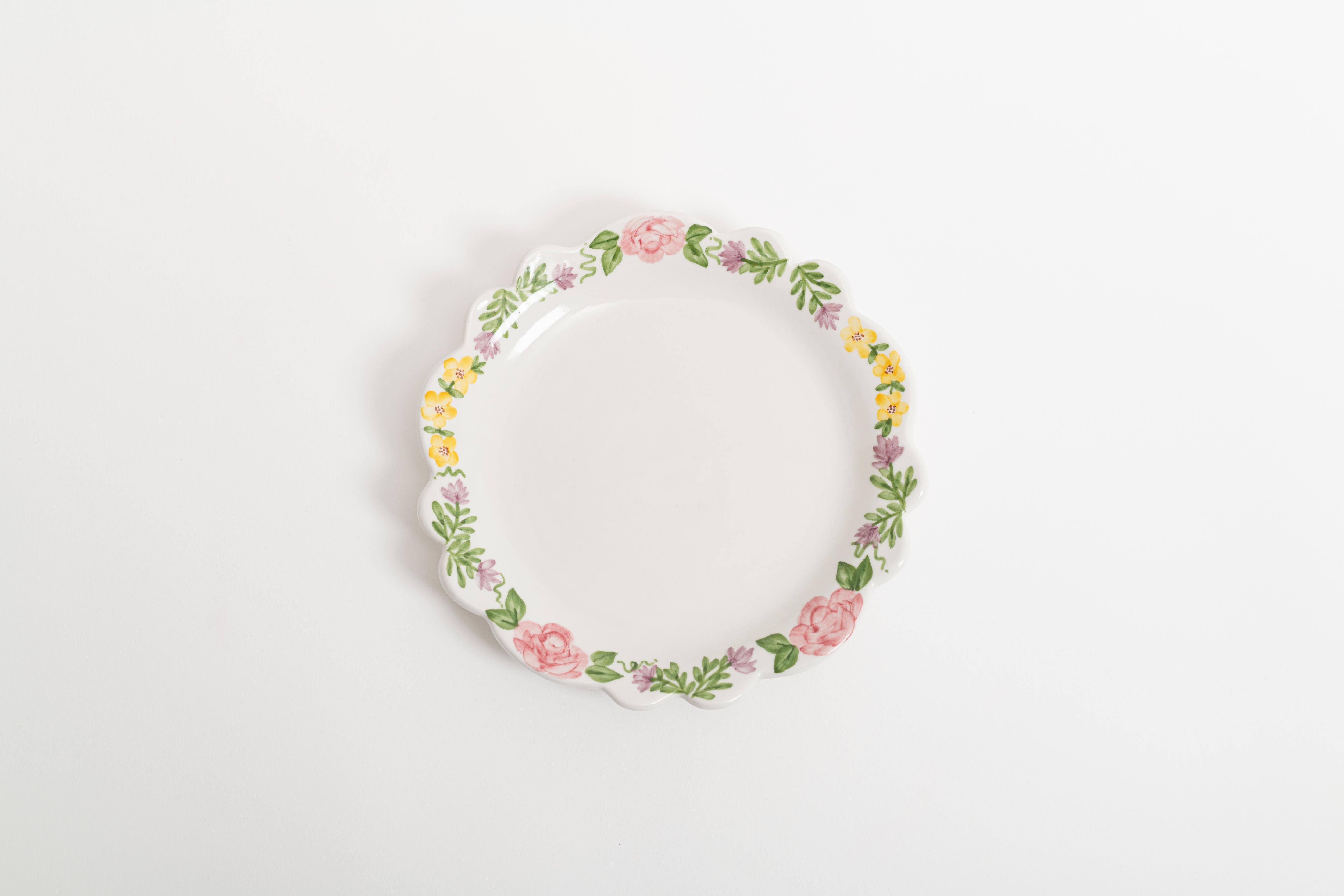 Flores Dessert Plate (Set of 2)