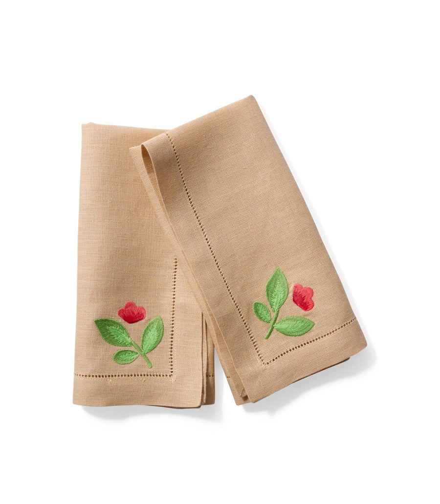 Blossom Sand Napkin (Set of 4) - Isla Capricho Homeware