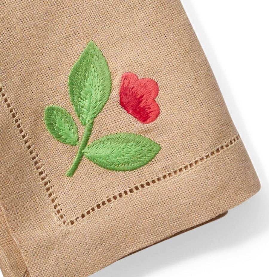 Blossom Sand Napkin (Set of 4) - Isla Capricho Homeware