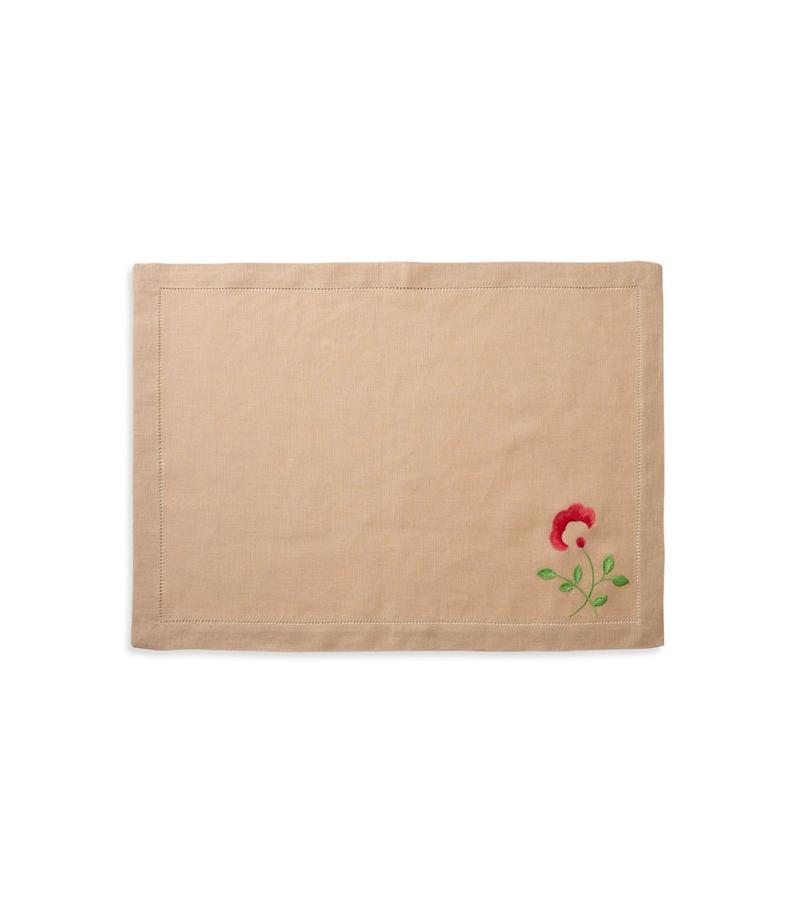 Blossom Sand Placemat (Set of 4) - Isla Capricho Homeware