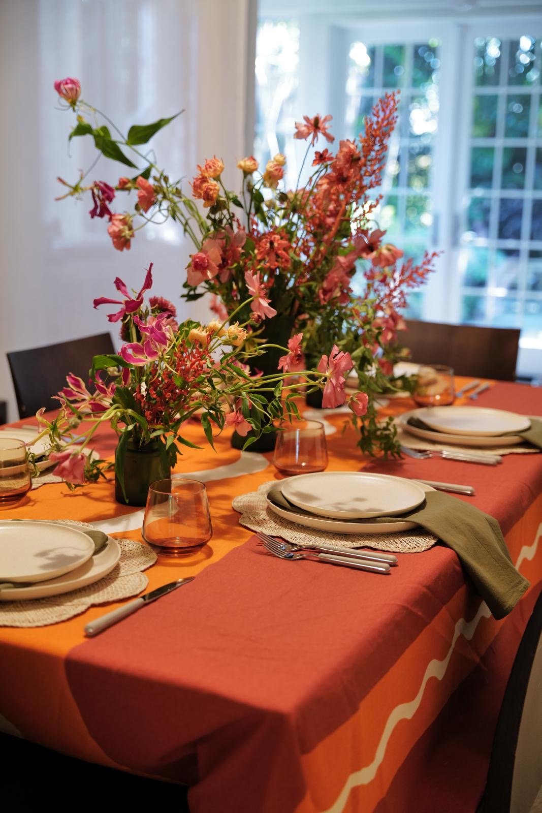 Atardecer Wave Tablecloth - Isla Capricho Homeware