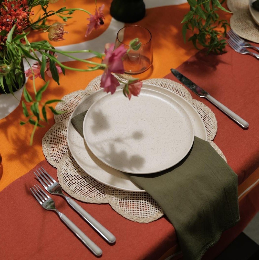 Handwoven Flor de Sol Placemat (Set of 2) - Isla Capricho Homeware