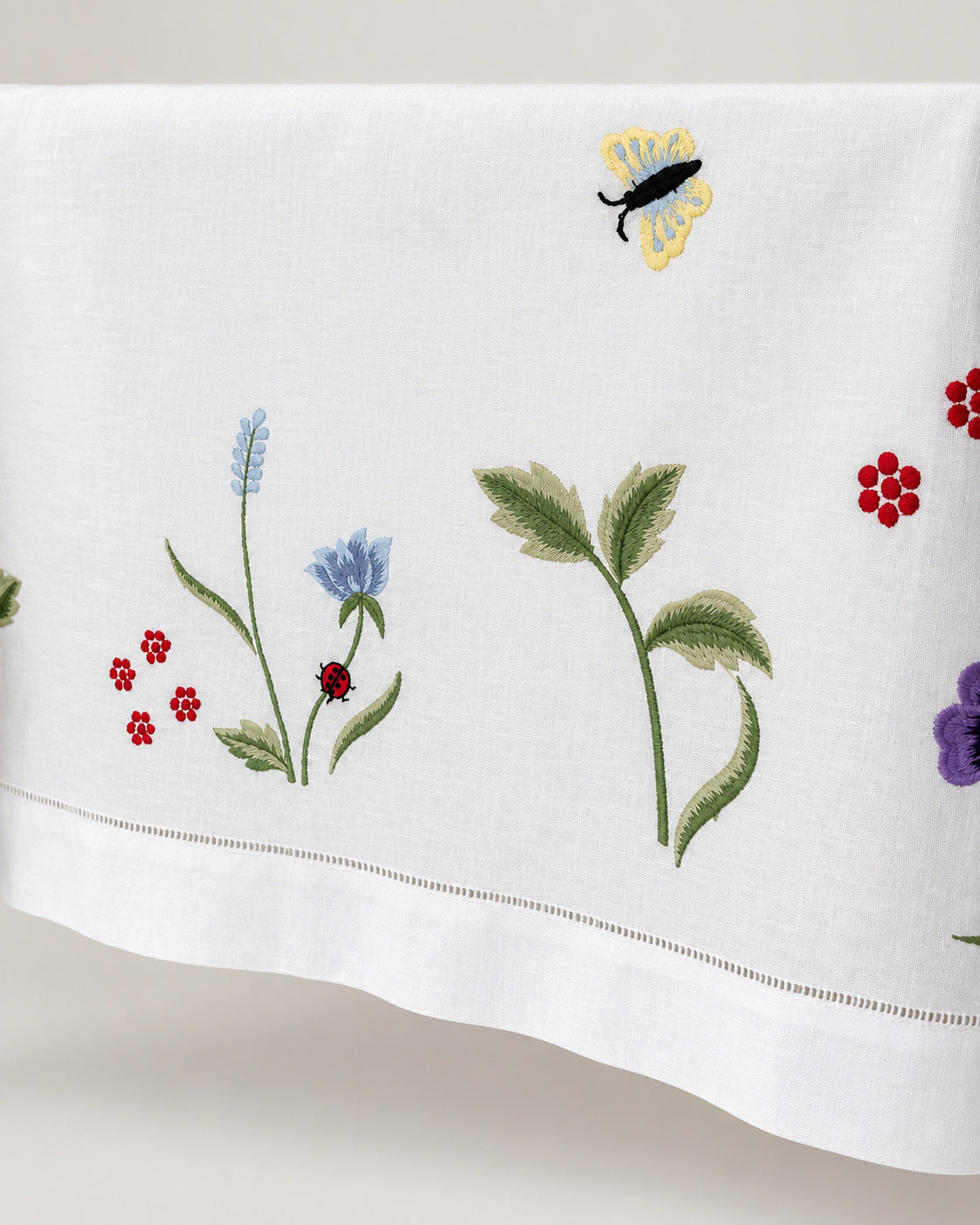 Alba Embroidered Tablecloth