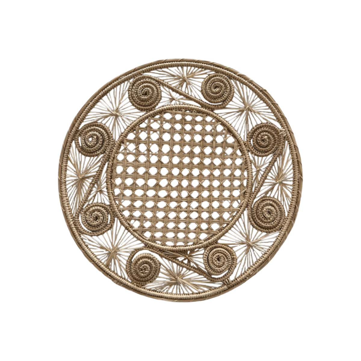 Caracol Iraca Palm Placemats (Set of 4)