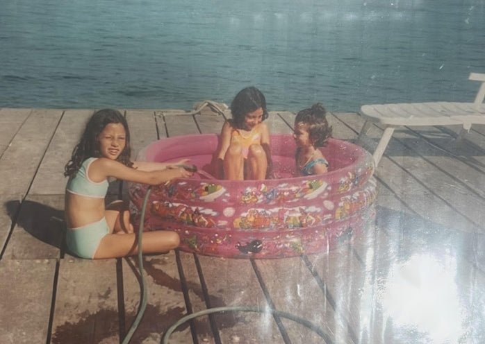 Stephanie, Vanessa, and Ilana at Isla Capricho.